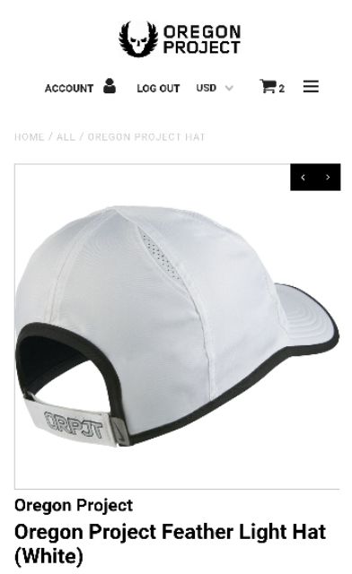 Nike Oregon Project Feather Light Hat