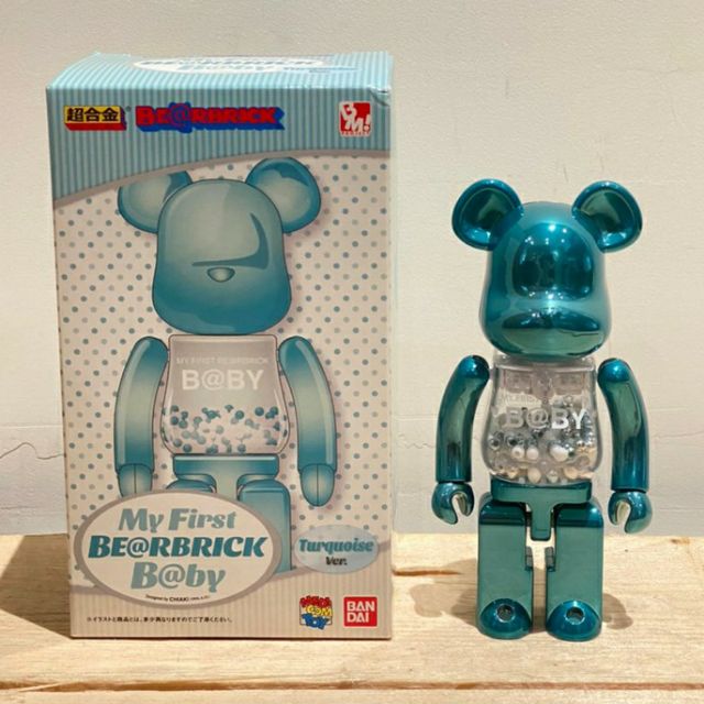 MEDICOM TOY BE@RBRICK 超合金 千秋系列 Turquoise Ver. 200% 特殊尺寸