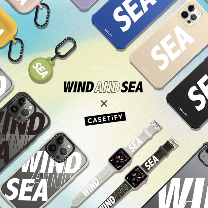 WIND AND SEA x CASETiFY スマホケース iPhoneSE - iPhone用ケース