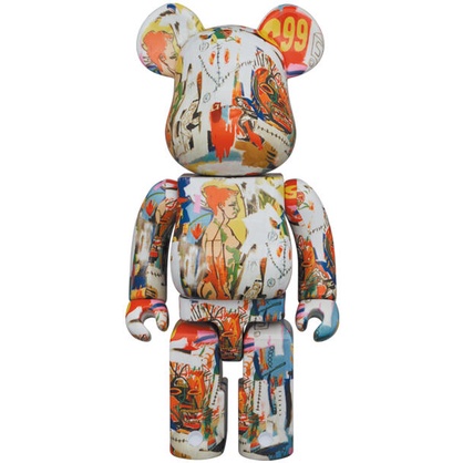 玩具路邊攤} BE@RBRICK 400% Andy Warhol x JEAN-MICHEL BASQUIAT #4