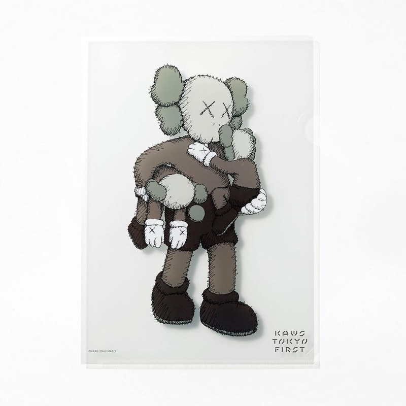 KAWS TOKYO FIRST 限定 クリアファイル A4サイズ 2枚組×3 CSC▹ 現貨Kaws Tokyo First Plastic Folder A4 九款一組日本東京展場