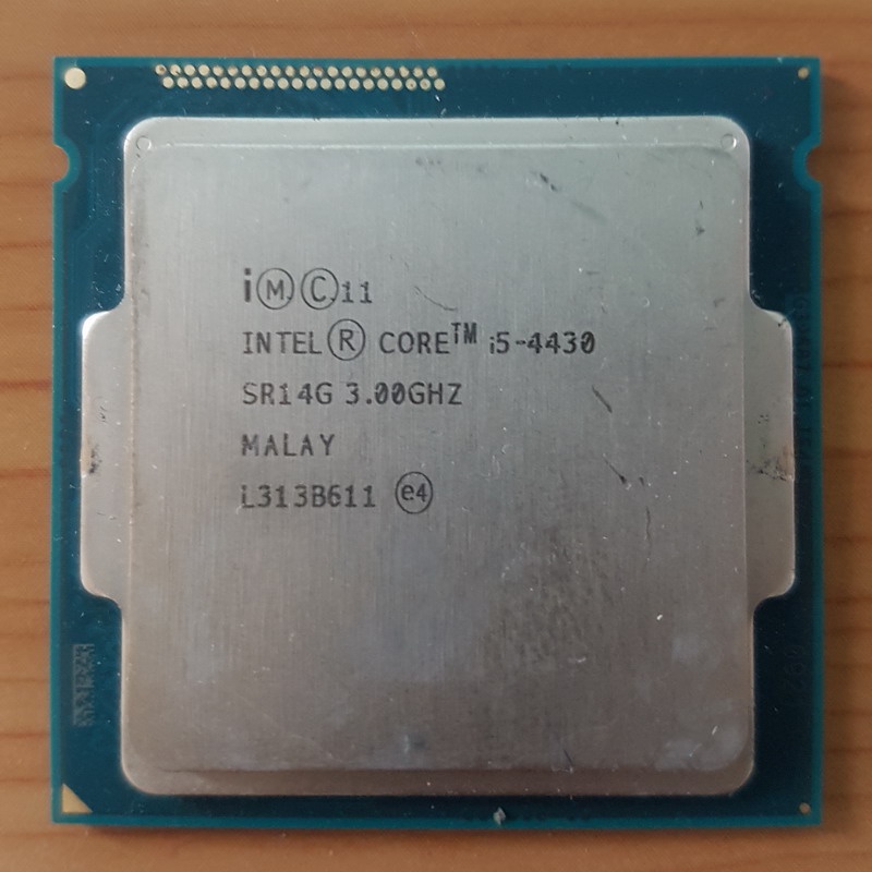 Intel Core i5-4430 3.0G 1150腳位處理器( NG 故障品)、提供報帳