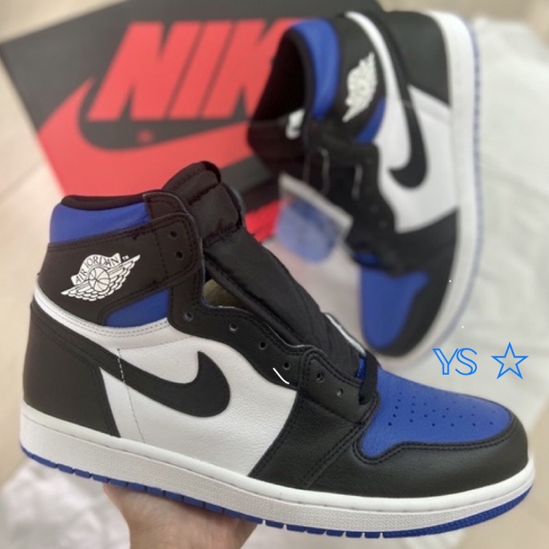 小閃電 AJ1 Nike AIR JORDAN 1 RETRO HIGH OG ROYAL TOE 籃球鞋 高筒 男鞋