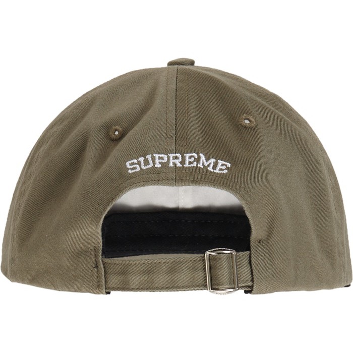 全新正品2020 SS 春夏現貨Supreme License Plate 6 Panel 彎帽簷