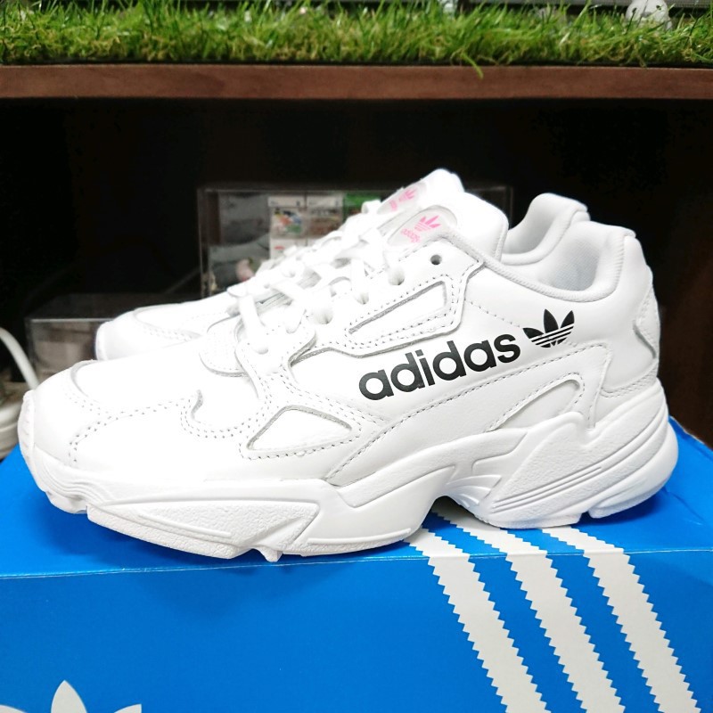 Adidas Falcon W White LOGO EG7652