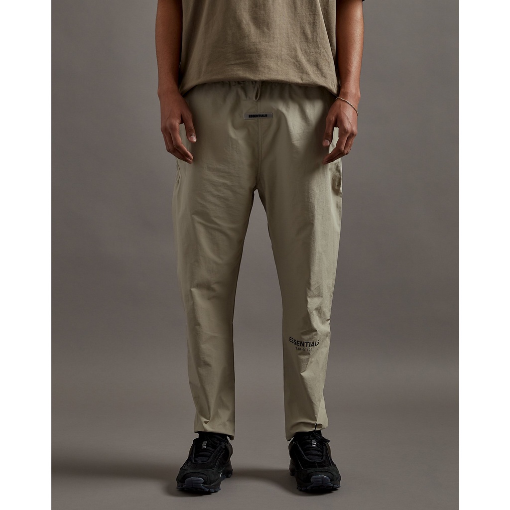 Khaki hot sale track pants