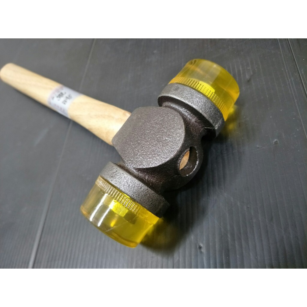 專家推薦! 1P 木柄塑膠槌 透明鎚 ACT槌 手工藝專用鎚 ACT鎚 木柄膠鎚 鎚子 1磅 台灣製 批發價 | 蝦皮購物