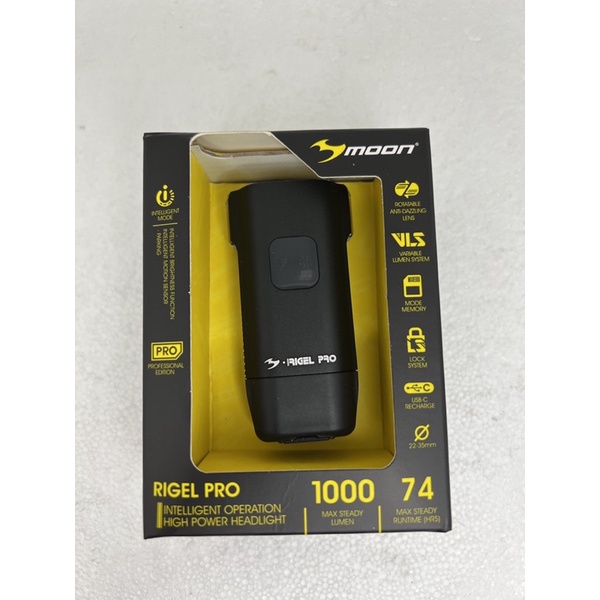 Moon RIGEL PRO 1000流明 自行車前燈 頭燈 USB充電 | 蝦皮購物