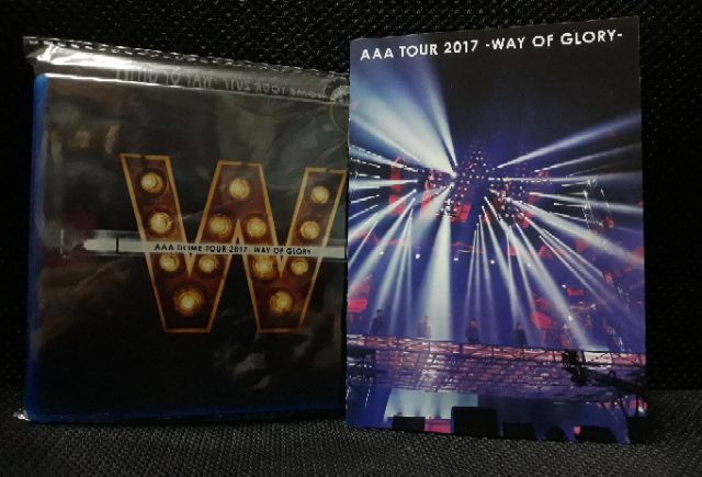 New AAA DOME TOUR 2017 WAY OF GLORY DVD Japan AVBD-92606