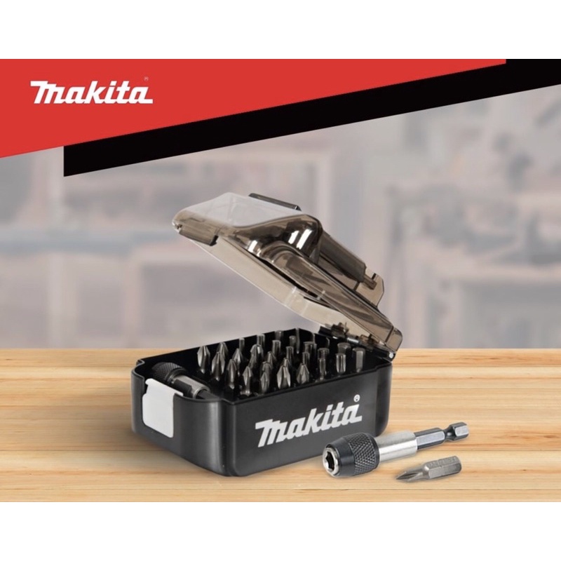 牧田 Makita 18V電池盒造型 31件 起子頭組 B-69901 | 蝦皮購物