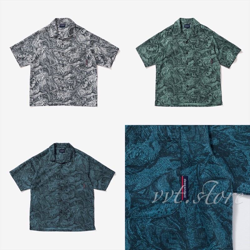 DESCENDANT/SQUAMA TEXTILE SS SHIRT