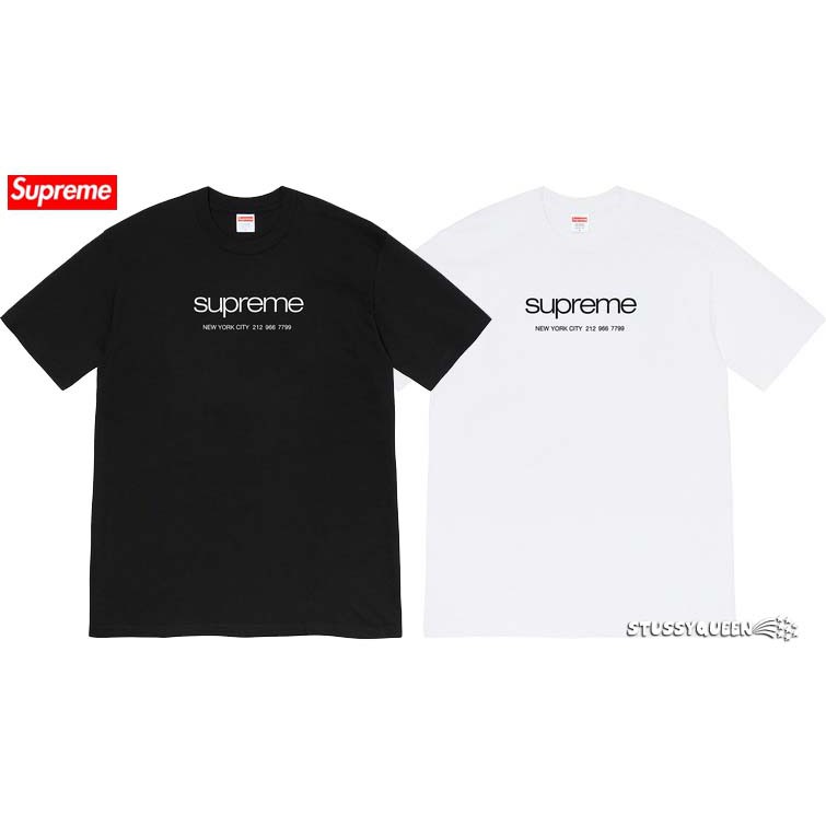 全新正品2020 SS 春夏現貨Supreme Shop Tee 字體LOGO 首發T M L XL