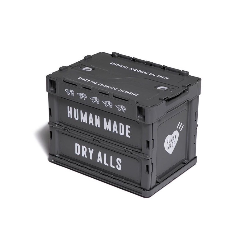 近全新現貨 HUMAN MADE 20AW CONTAINER 20L 灰色 摺疊箱 收納箱