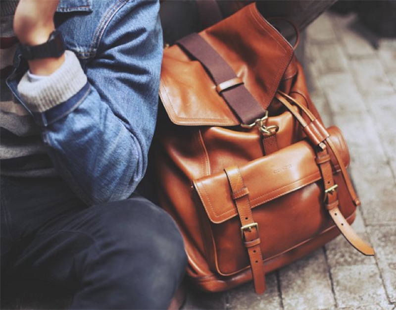 Coach Bleecker Backpack In Leather