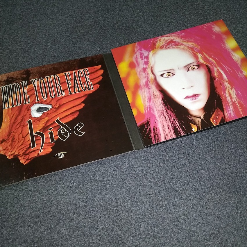 hide - HIDE YOUR FACE 專輯CD 初回限定立體紙殼封面日版正版/ 松本秀