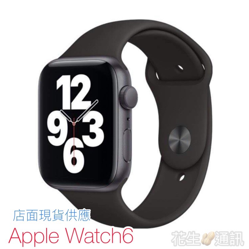 Apple Watch 6 44mm黑太空灰鋁金屬Gps版本| 蝦皮購物