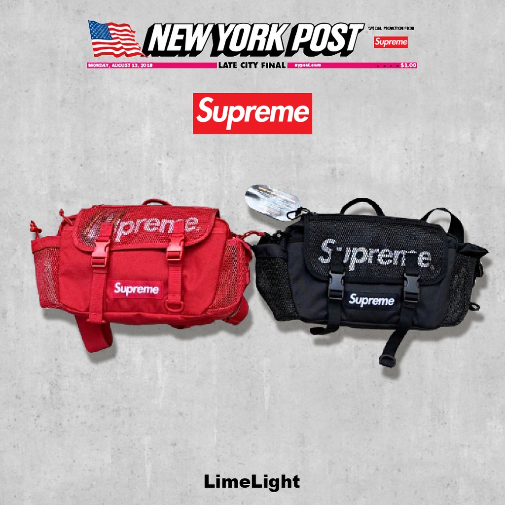 ☆LimeLight☆ 2020 S/S Supreme 48th Waist Bag 腰包紅/藍迷彩/黃/黑