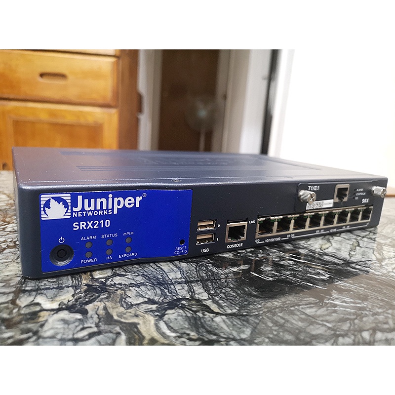 JUNIPER SRX 210 Services Gateway防火牆安控認證閘道器| 蝦皮購物