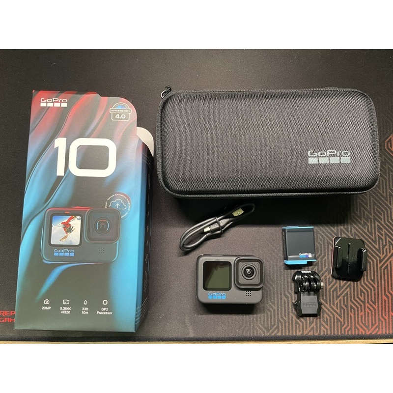 🔥現貨送三件式保護貼、矽膠套🔥』 GoPro Hero10 10 Black 美國貨保固