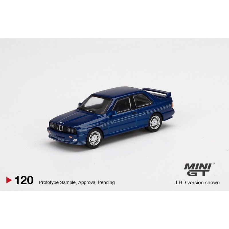 MINIGT no.120 BMW M3 (E30) ALPINA B6 3.5S 藍| 蝦皮購物