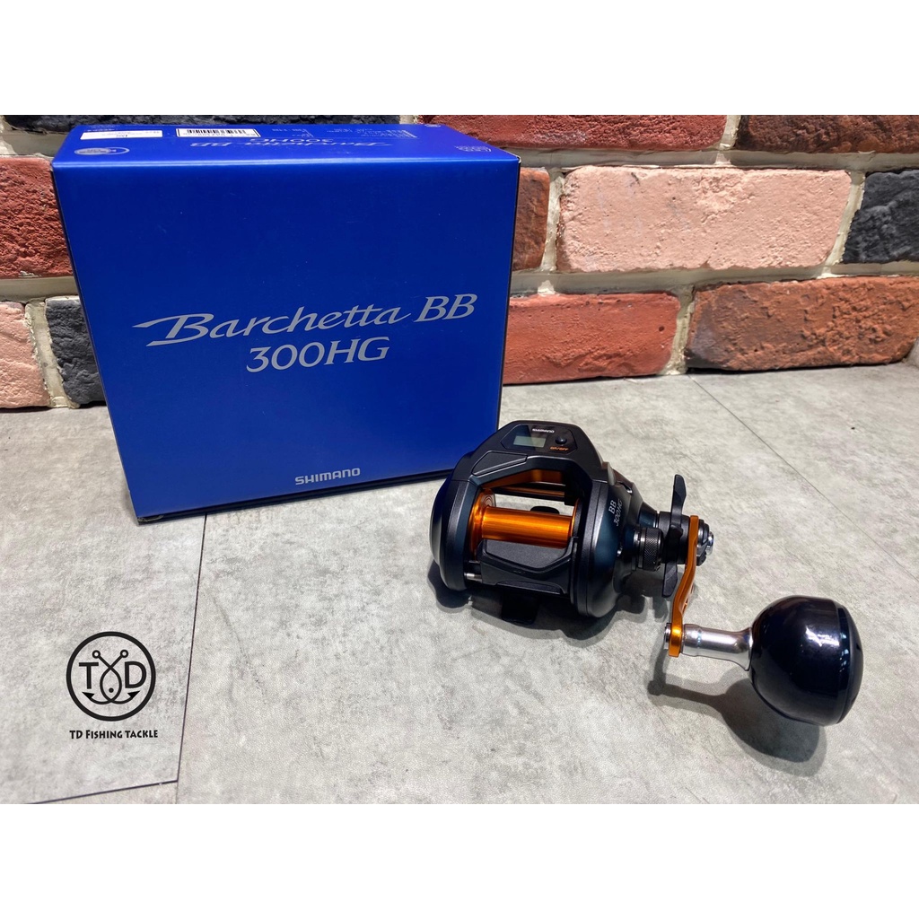 💢桃園東區釣具【 SHIMANO 21年Barchetta BB 300HG 小搞搞鼓式捲線器