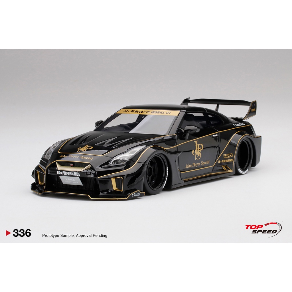 模例】TopSpeed 1/18 LB-Silhouette WORKS GT NISSAN 35GT-RR JPS