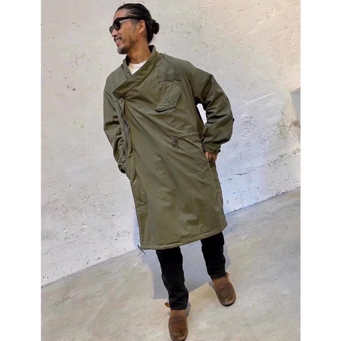 20AW visvim CHAMDO FISHTAIL PARKA (C/NY) 全新正品袈裟大衣中村著 
