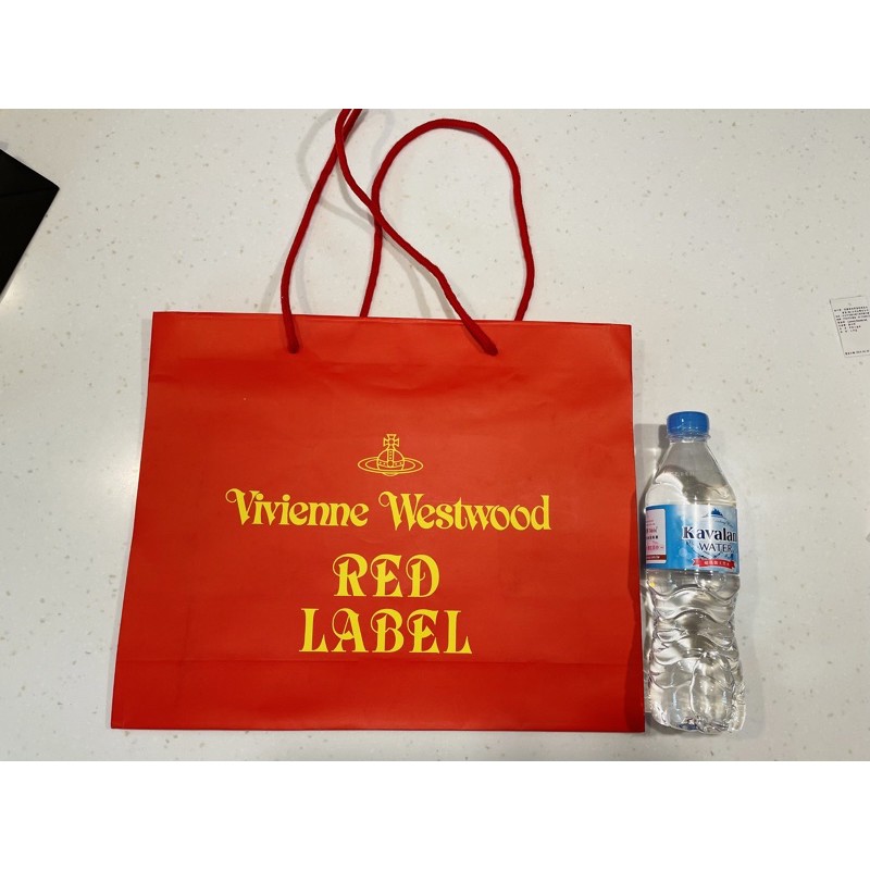 專櫃正品 Vivienne Westwood 精品 名牌 紙袋 日本 Red Label