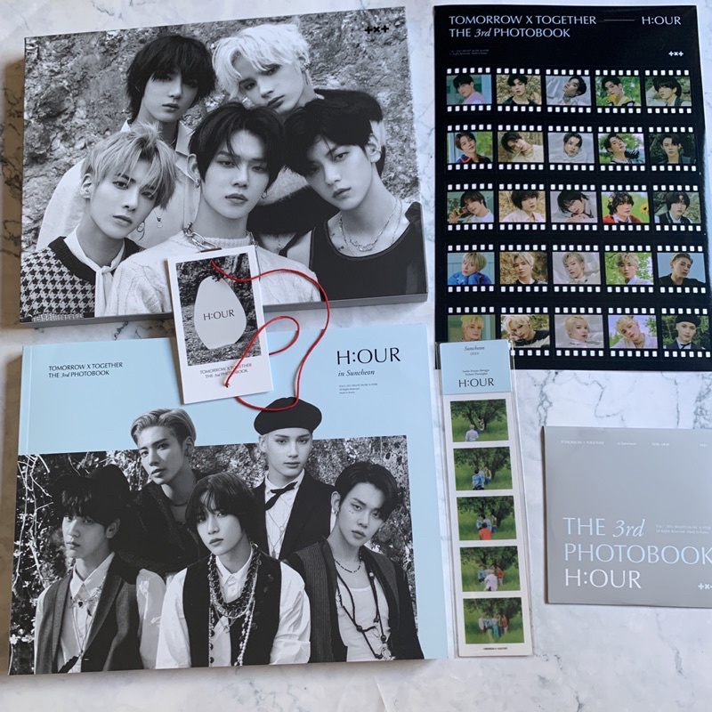 TXT H:OUR The 3rd フォトブック + DVD新品未開封 おまけ付 ✨TXT TOMORROW X TOGETHER 3RD PHOTOBOOK H:OUR in Suncheon DVD