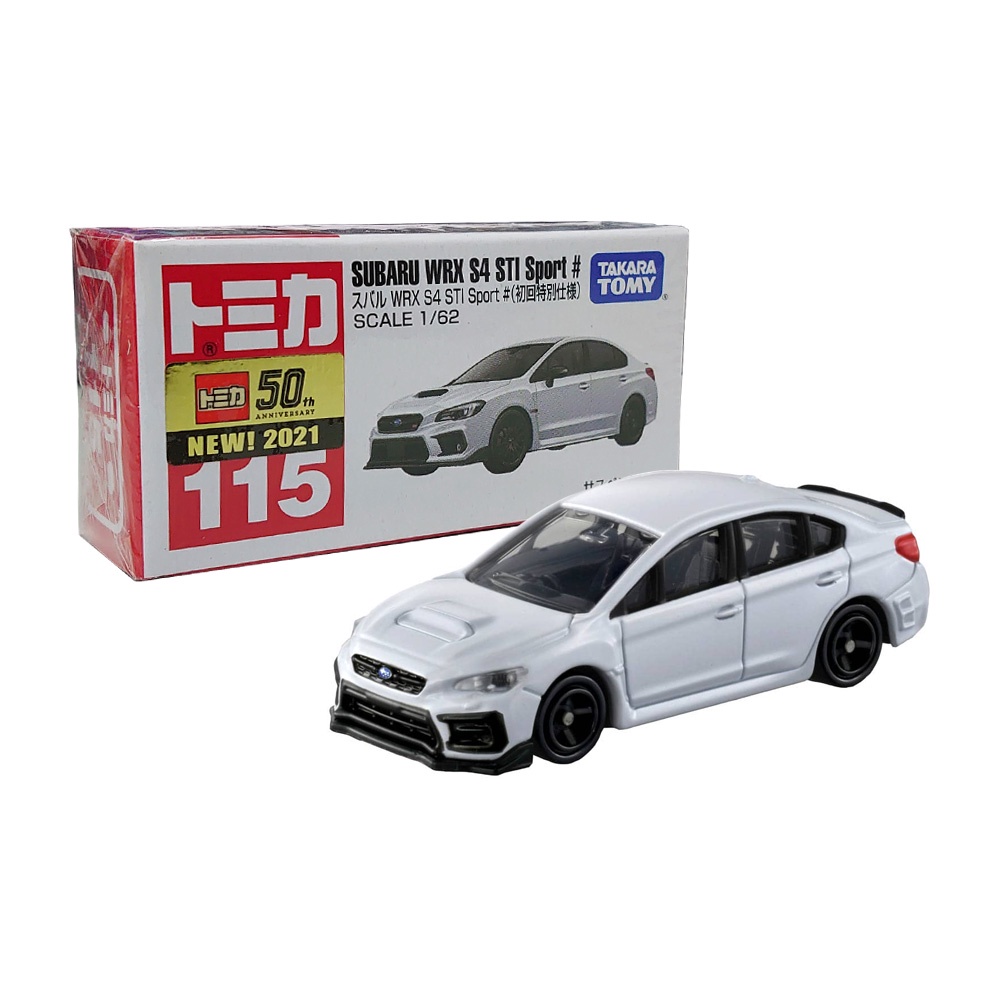 TOMICA 多美小汽車Subaru WRX S4 STI Sport 初回限定No.115【酷比樂