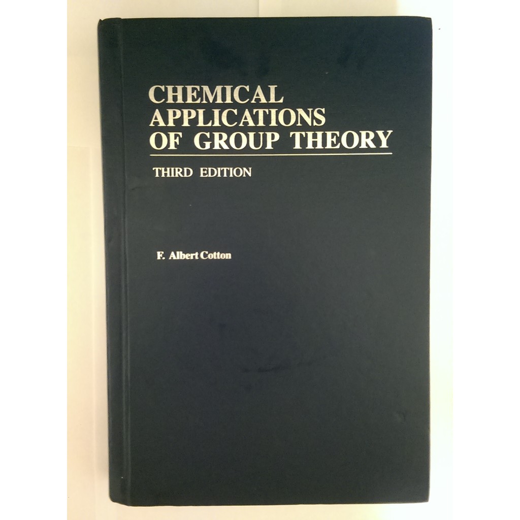 [群論]Chemical Applications of Group Theory,3rd,Cotton | 蝦皮購物