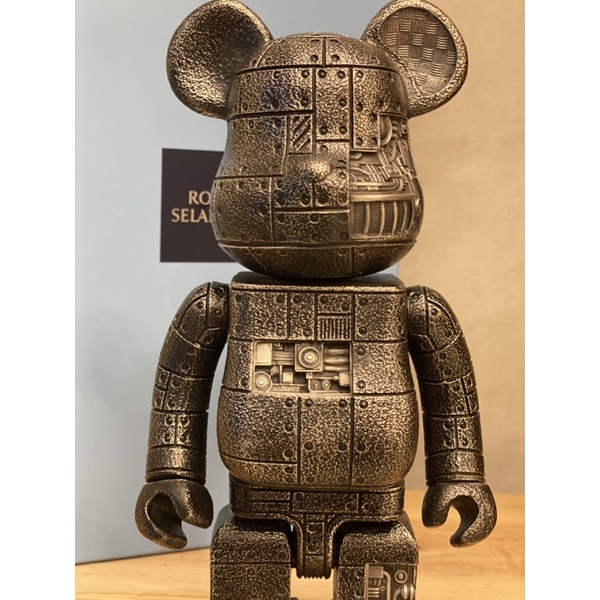 錫熊BE@RBRICK 400％ 蒸氣龐克ROYAL SELANGOR STEAMPUNK墨黑| 蝦皮購物