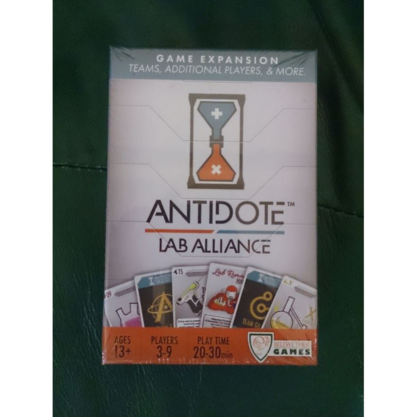 (桌遊) Antidote Lab Alliance 解藥實驗室聯盟 擴充 蝦皮購物