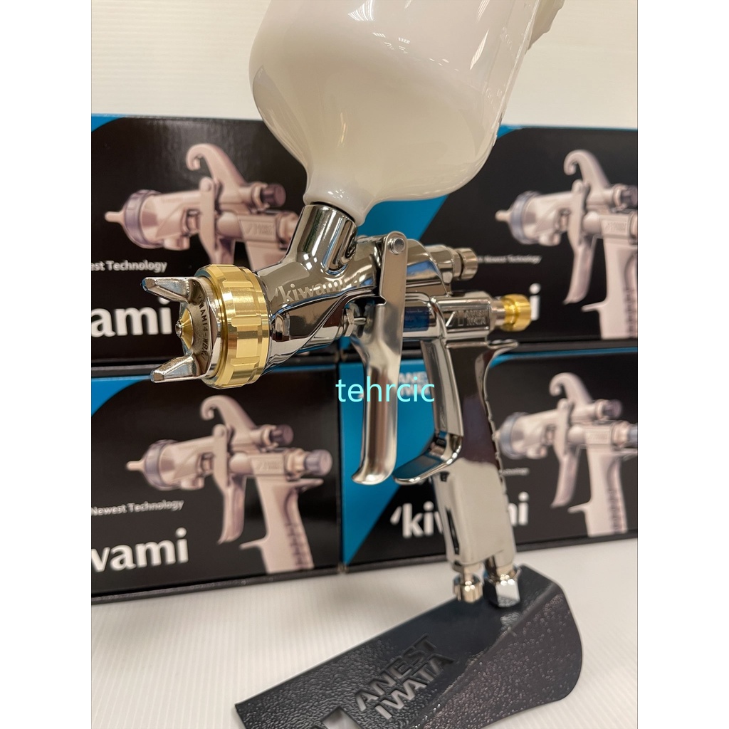 ANEST IWATA KIWAMI4-V14WBX Gravity Feed Spray Gun – 1.4mm – For Water-based Paint - View #2