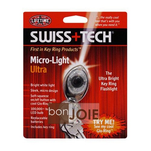 Swiss+Tech Micro-Light Ultra (含 LED燈) 鑰匙圈 鑰匙扣 鑰匙環 Swiss Tech | 蝦皮購物