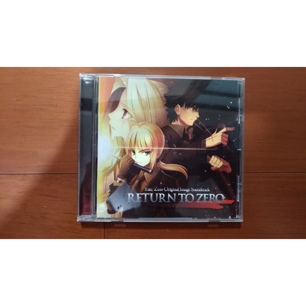 Fate Zero Original Image Soundtrack Return To Zero CD 唱片 | 蝦皮購物