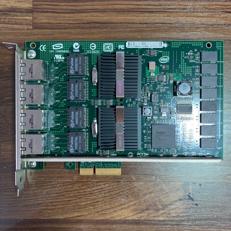 INTEL PRO/1000 PT QUAD PORT GIGA BIT 4埠網路卡 EXPI9404PTBLK | 蝦皮購物