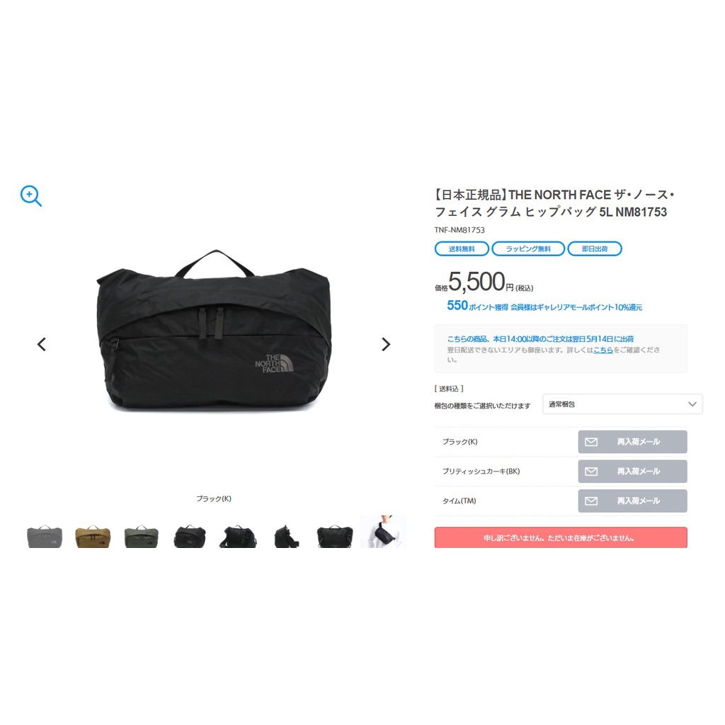 The north face glam best sale hip bag