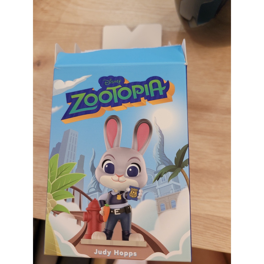 [出清]正版 動物方城市 ZooTopia 盲盒 確認款 牛警官 chief Bogo 盲盒已拆封 內裝未拆封 | 蝦皮購物