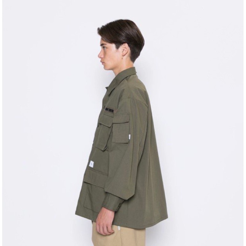 WTAPS 20AW JUNGLE LS NYCO RIPSTOP CORDURA 長袖襯衫外套| 蝦皮購物