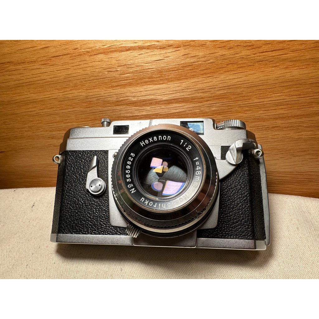 KONICA III 底片相機古董店內擺飾道具瑕疵機請看說明| 蝦皮購物