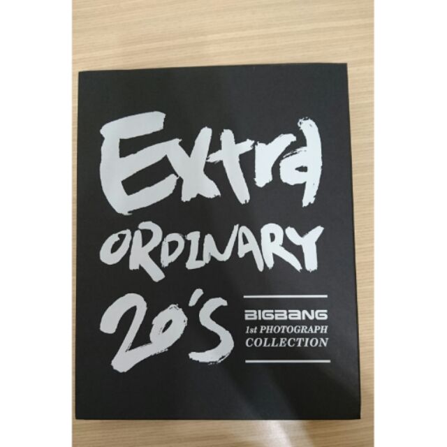 DVD BIGBANG EXTRA ORDINARY 20's 写真集