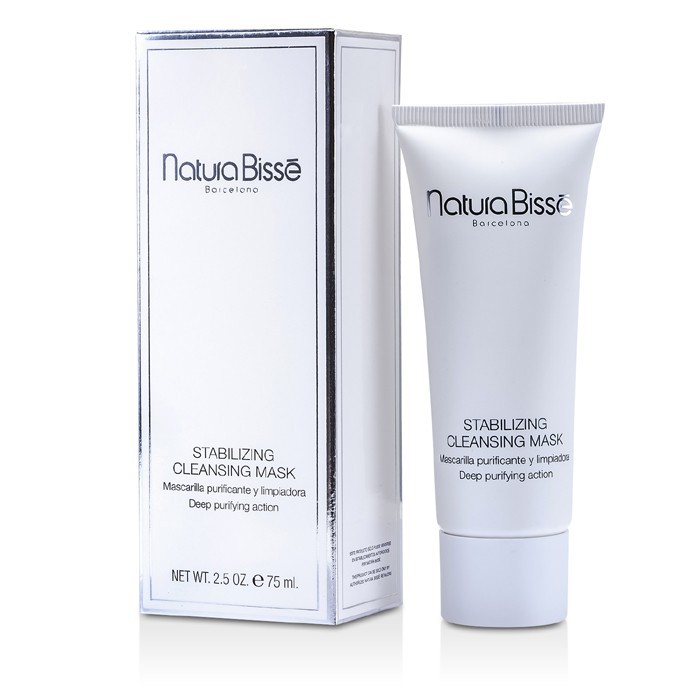 Natura Bisse Stabilizing Cleansing Mask – 200 Ml, Reinigungsmaske Für Fettige & Unreine Haut