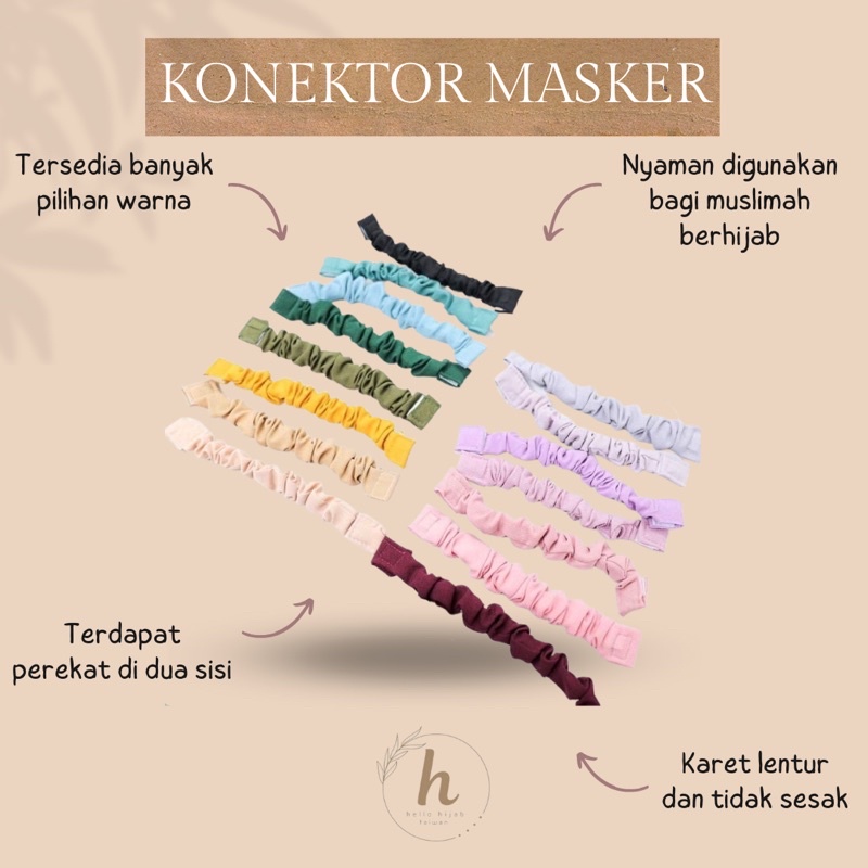 【READY TAIWAN】面罩连接器 Konektor Masker/Tali Masker/Connector | 蝦皮購物