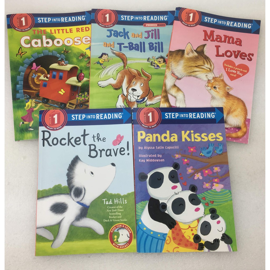 【全新折扣】Step into Reading Level 1 Collection - 5 Books(-RTR1-)