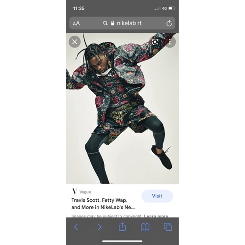Travis deals scott nikelab