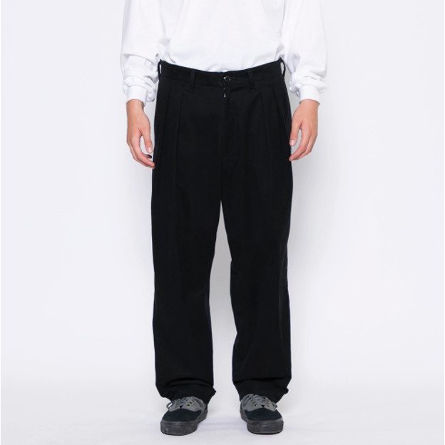 WTAPS 20AW TUCK / TROUSERS / COTTON. FLANNEL 法蘭絨休閒長褲| 蝦皮購物