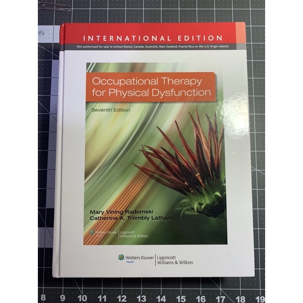 Occupational Therapy for Physical Dysfunction 第七版 生理職能治療 | 蝦皮購物