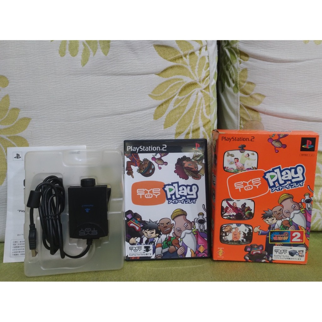 PS2 EyeToy Play 日版 附eye toy 同捆包 非 PS3 PS4 | 蝦皮購物