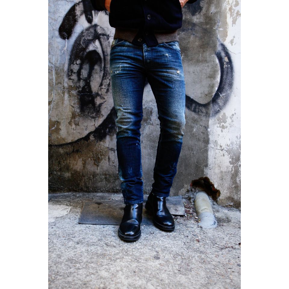 DIESEL 20FW JOGGJEANS THOMMER 009KI 義大利製秋冬水洗破壞丹寧牛仔褲